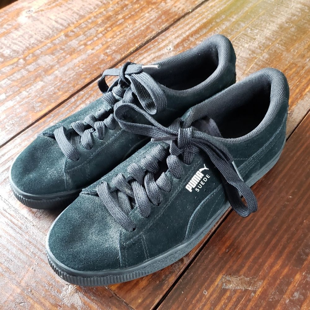 Puma Sneakers, Suede, 5, Black